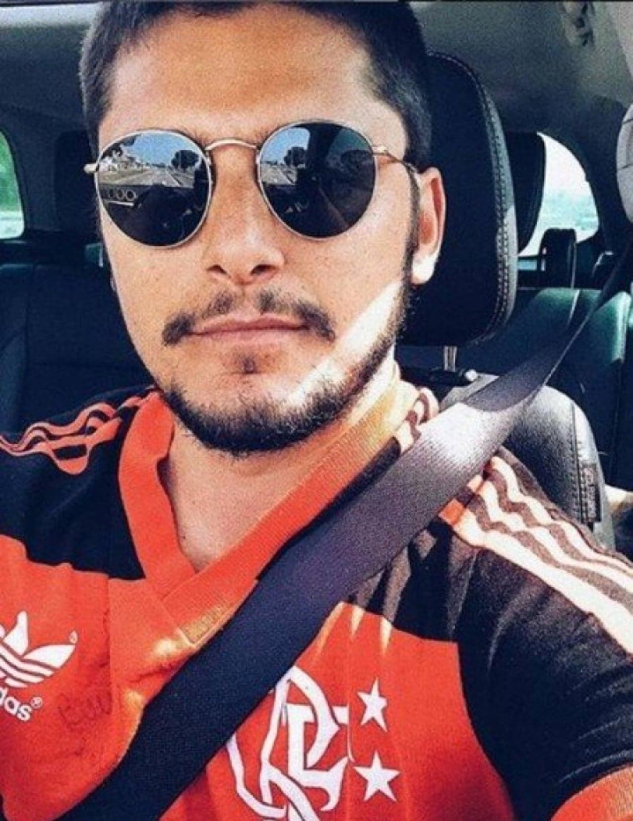 Bruno Gissoni detonou o Flamengo (Foto: Reprodução) Bruno Gissoni detonou o Flamengo (Foto: Reprodução)