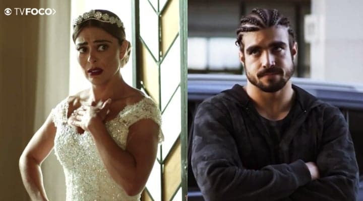 A Dona do Pedaço: Após "lamber" Rock, Maria da Paz o expulsa de seu casório e o trata feito lixo