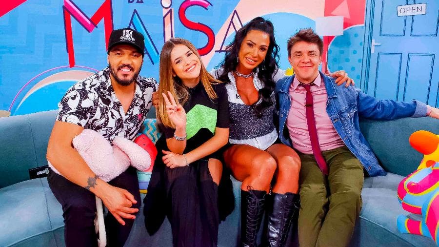 Programa da Maisa convida Gracyanne e Belo e declarações do casal polemizam: "40 ovos por dia"