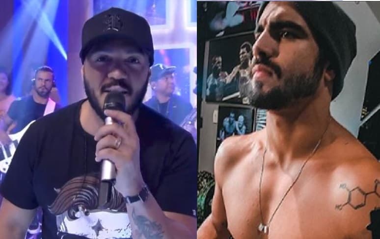 Belo conta que conheceu Caio Castro criança e brinca: 'Agora tô fazendo música para o personagem dele’