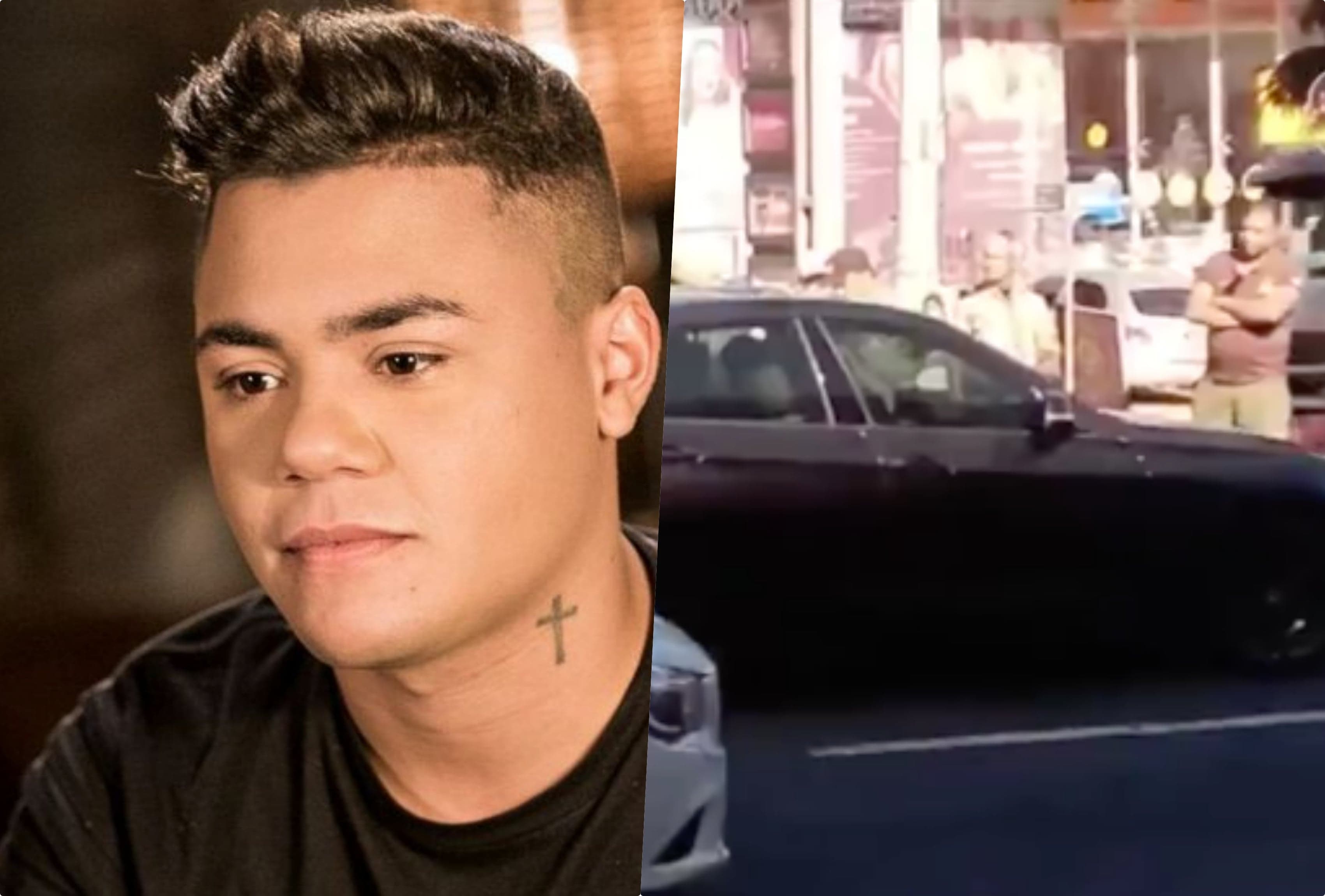 Felipe Araújo foi flagrado pela polícia dentro do carro Felipe Araújo foi flagrado pela polícia dentro do carro