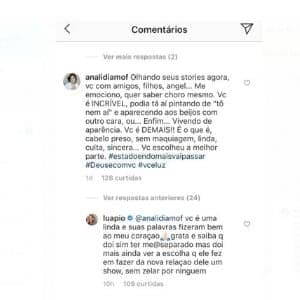 Luana Piovani responde a comentário de seguidor e detona o ex-marido, Pedro Scooby (Foto: Reprodução/Instagram). Luana Piovani responde a comentário de seguidor e detona o ex-marido, Pedro Scooby (Foto: Reprodução/Instagram).
