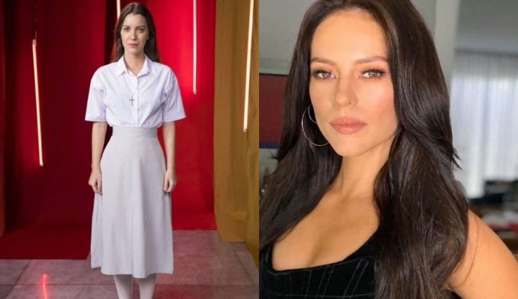 Nathália Dill e Paolla Oliveira levam personagens a sério e surgem brigando em foto vazada na internet