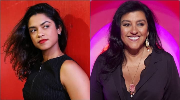 Lucy Alves dividirá papel com Regina Casé na novela Amor de Mãe. (Foto: Montagem/Reprodução) Lucy Alves dividirá papel com Regina Casé na novela Amor de Mãe. (Foto: Montagem/Reprodução)