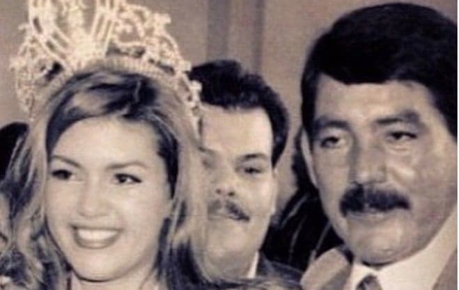 Alicia Machado e seu pai Don Arturo José Machado Díaz (Foto: Reprodução) Alicia Machado e seu pai Don Arturo José Machado Díaz (Foto: Reprodução)