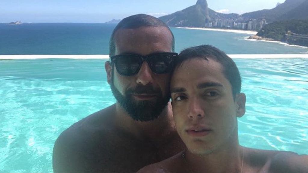Kainan Lima e seu affair Ricardo (Imagem: Instagram) Kainan Lima e seu affair Ricardo (Imagem: Instagram)