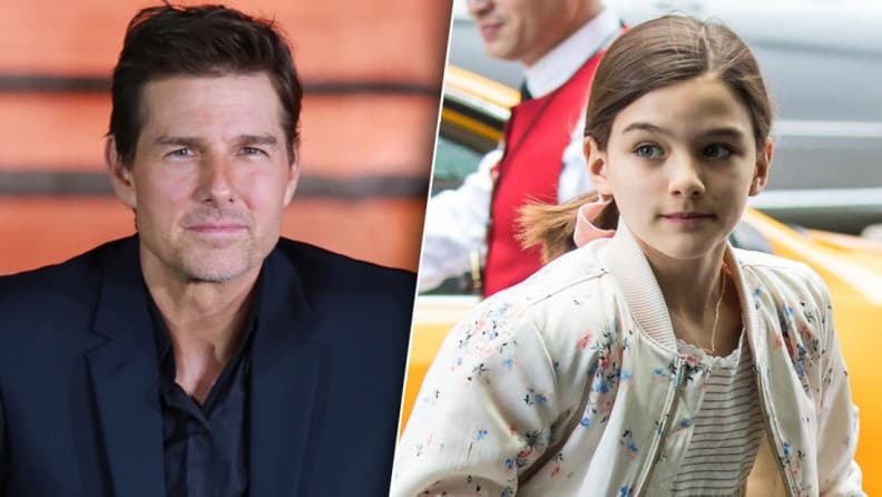 O ator Tom Cruise se afastou de sua filha Suri (Foto: Reprodução) O ator Tom Cruise se afastou de sua filha Suri (Foto: Reprodução)