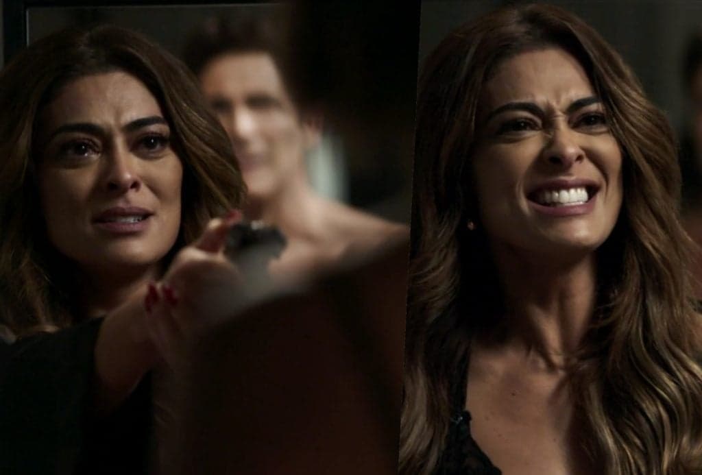Maria da Paz atira em Régis em A Dona do Pedaço da Globo e explode na audiência Maria da Paz atira em Régis em A Dona do Pedaço da Globo e explode na audiência