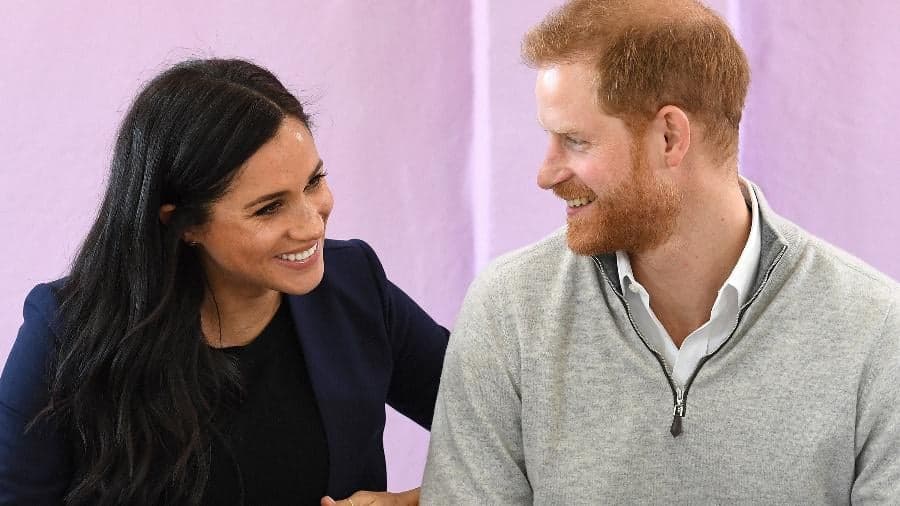 Duquesa Meghan Markle e seu esposo príncipe Harry (Foto: Reprodução) Duquesa Meghan Markle e seu esposo príncipe Harry (Foto: Reprodução)