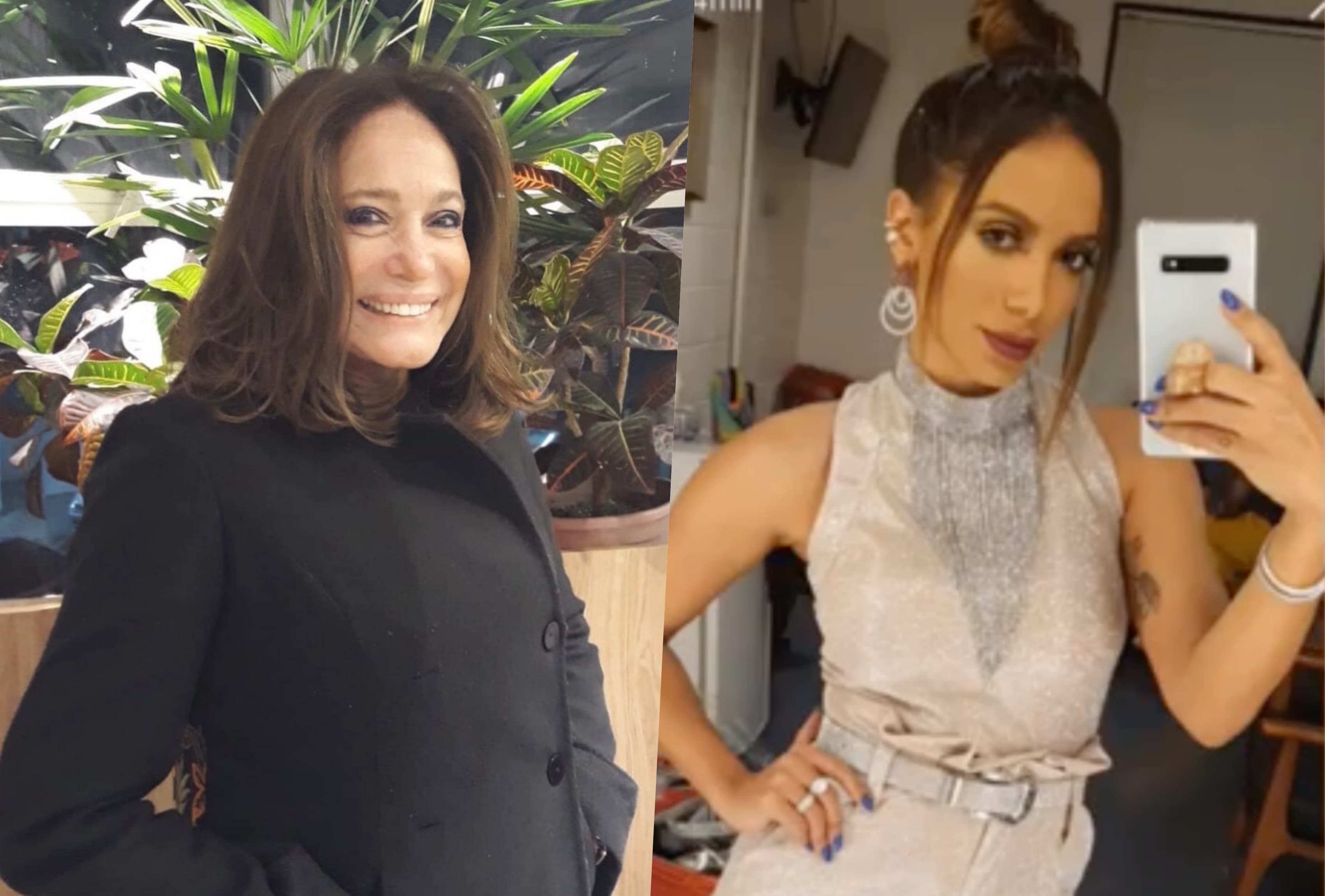 Susana Vieira e Anitta tiveram climão nos bastidores do Criança Esperança na Globo Susana Vieira e Anitta tiveram climão nos bastidores do Criança Esperança na Globo