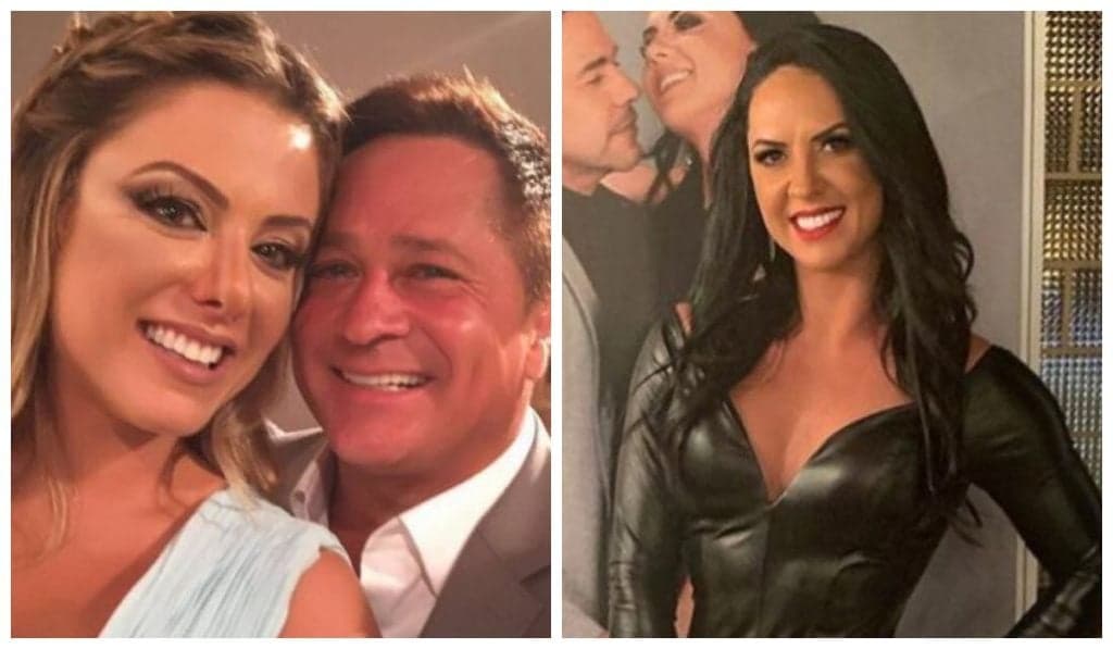 Esposa de Leonardo posa para foto com Graciele Lacerda, que é detonada e acusada de 'roubar' marido de outra mulher