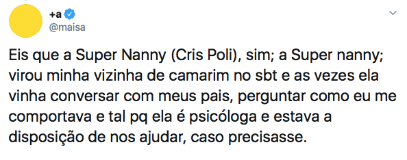 Maisa Silva, Super Nanny Maisa Silva, Super Nanny