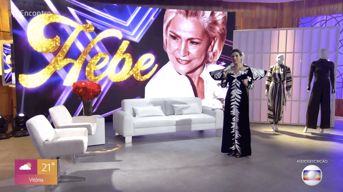 Fátima Bernardes, Hebe Camargo Fátima Bernardes, Hebe Camargo