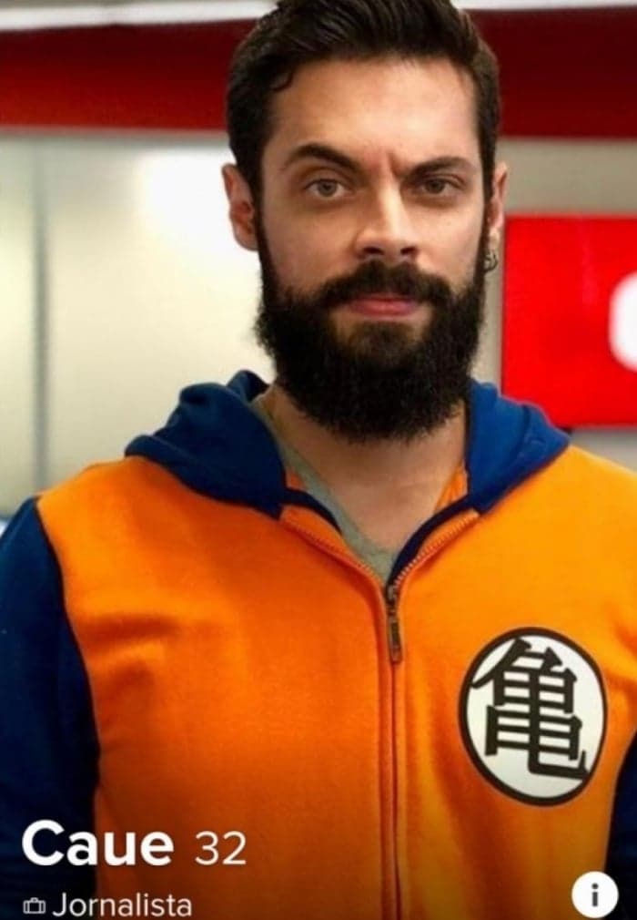 Cauê Fabiano no Tinder (Foto: Reprodução) Cauê Fabiano no Tinder (Foto: Reprodução)