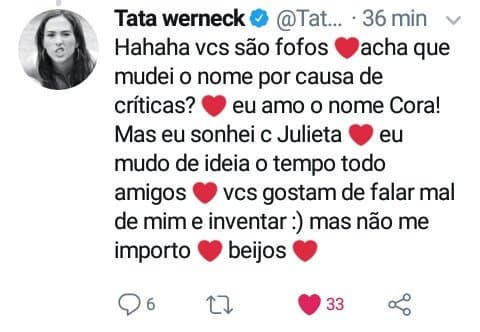 Tatá Werneck Tatá Werneck