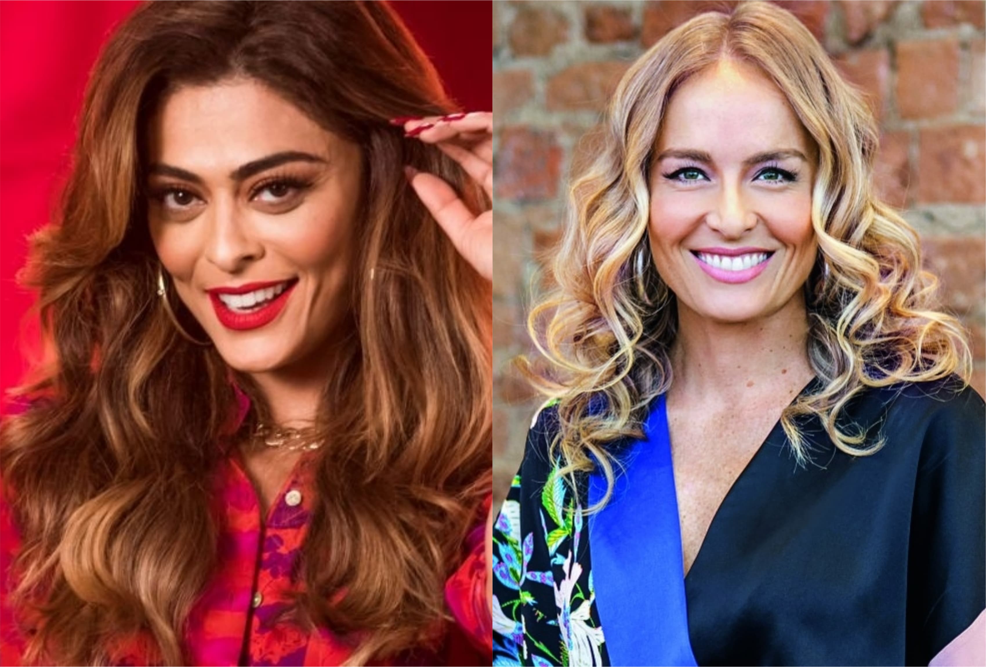 Juliana Paes e Angélica vão contracenar juntas em A Dona do Pedaço (Montagem: TV Foco) Juliana Paes e Angélica vão contracenar juntas em A Dona do Pedaço (Montagem: TV Foco)