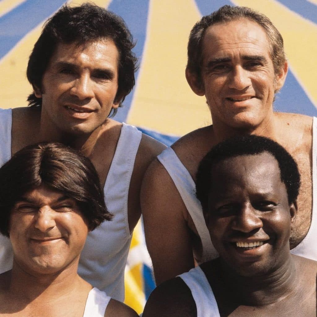 Os Trapalhões, com Dedé Santana, Didi, Zacarias e Mussum (Foto: Reprodução/Instagram) Os Trapalhões, com Dedé Santana, Didi, Zacarias e Mussum (Foto: Reprodução/Instagram)