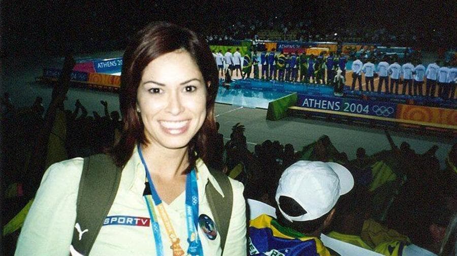 Delisiée Marinho foi repórter esportiva da Globo e produziu matérias para o Jornal Nacional (Reprodução) Delisiée Marinho foi repórter esportiva da Globo e produziu matérias para o Jornal Nacional (Reprodução)