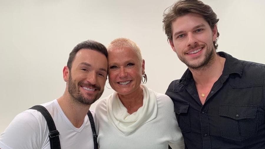 Diego Hypolito, Xuxa e Marcus Duarte (Imagem: Reprodução/ Instagram) Diego Hypolito, Xuxa e Marcus Duarte (Imagem: Reprodução/ Instagram)