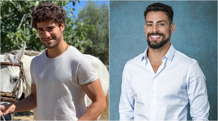 Ator português José Condessa pode desbancar Cauã Reymond na Globo. (Foto: Montagem/Divulgação) Ator português José Condessa pode desbancar Cauã Reymond na Globo. (Foto: Montagem/Divulgação)