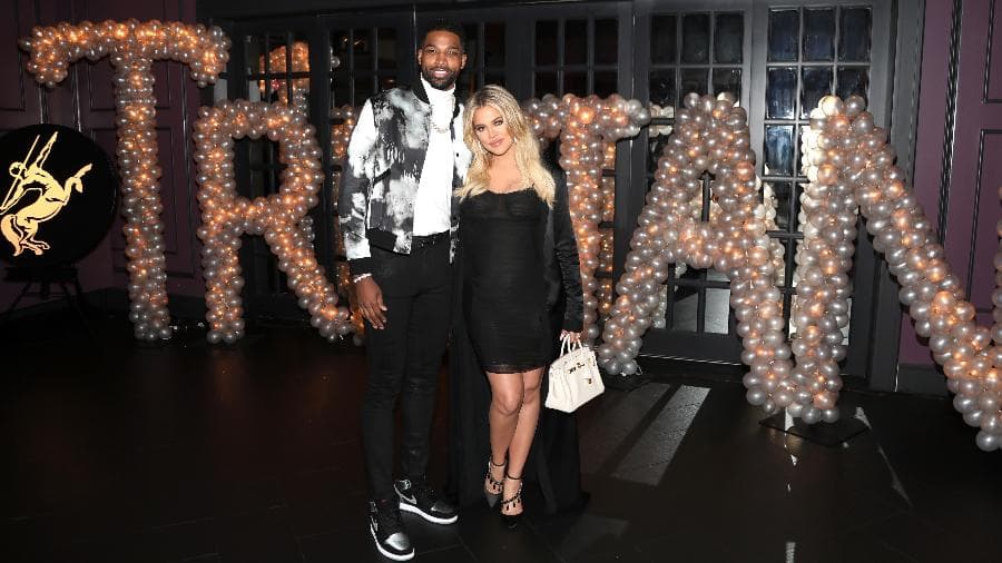 Tristan Thompson e Khloe Kardashian (Foto: Reprodução) Tristan Thompson e Khloe Kardashian (Foto: Reprodução)