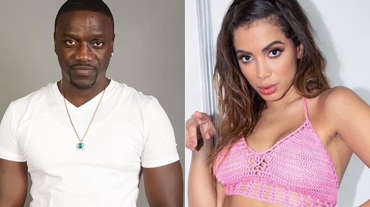 Akon e Anitta (Foto: Reprodução/Instagram/Montagem TV Foco) Akon e Anitta (Foto: Reprodução/Instagram/Montagem TV Foco)