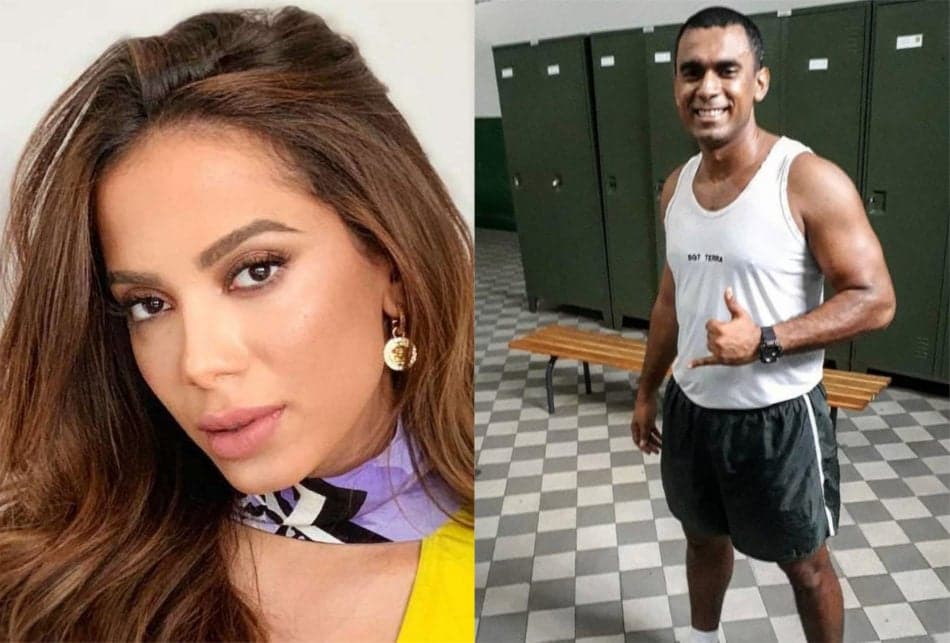 Anitta e o irmão mais velho, Felipe Terra (Foto: Montagem/ TV Foco) Anitta e o irmão mais velho, Felipe Terra (Foto: Montagem/ TV Foco)