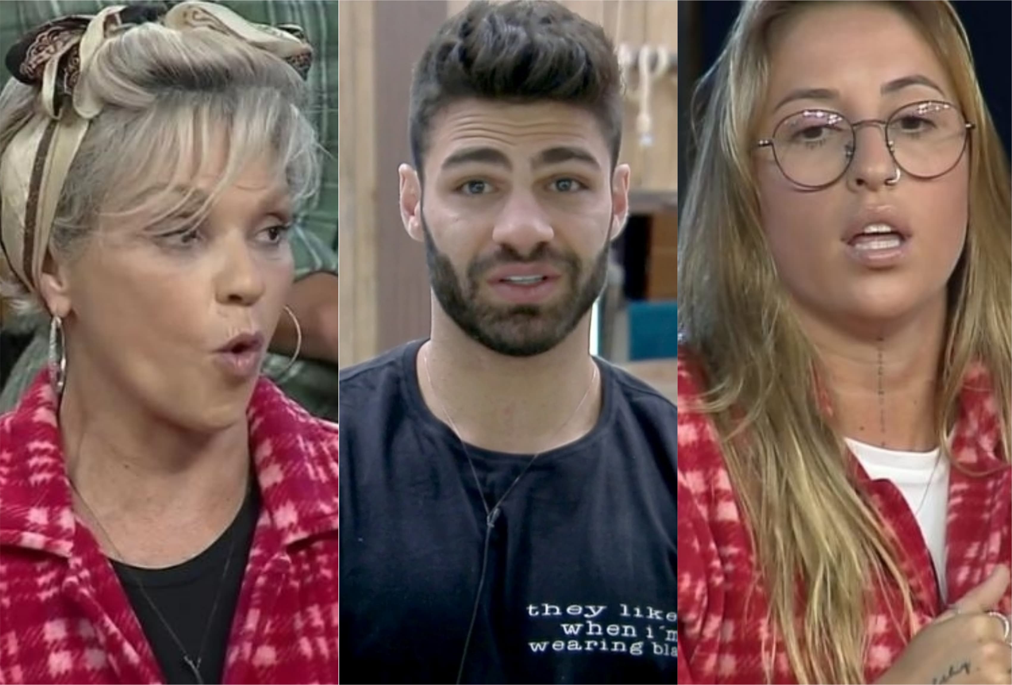 Bifão e Andréa de Nóbrega se debulham em lágrimas após receber Netto como 'Fazendeiro da Semana' (Montagem: TV Foco) Bifão e Andréa de Nóbrega se debulham em lágrimas após receber Netto como 'Fazendeiro da Semana' (Montagem: TV Foco)