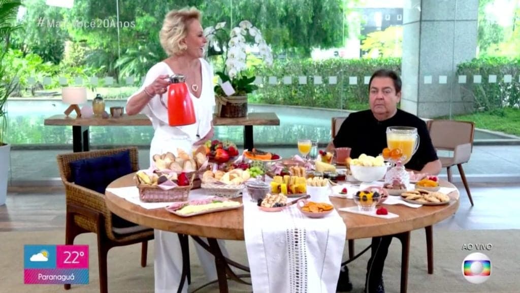 Ana Maria Braga coloca Faustão contra parede ao vivo e apresentador deixa escapar segredos da Globo