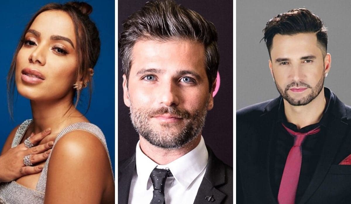 Famosos: Bruno Gagliasso, Anitta e Latino Famosos: Bruno Gagliasso, Anitta e Latino