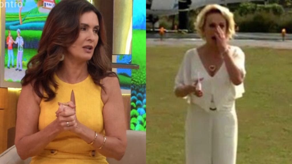 Fátima Bernardes "esquece" de cumprimentar Ana Maria Braga ao receber o horário da colega da Globo (Imagem: TV Foco) Fátima Bernardes "esquece" de cumprimentar Ana Maria Braga ao receber o horário da colega da Globo (Imagem: TV Foco)