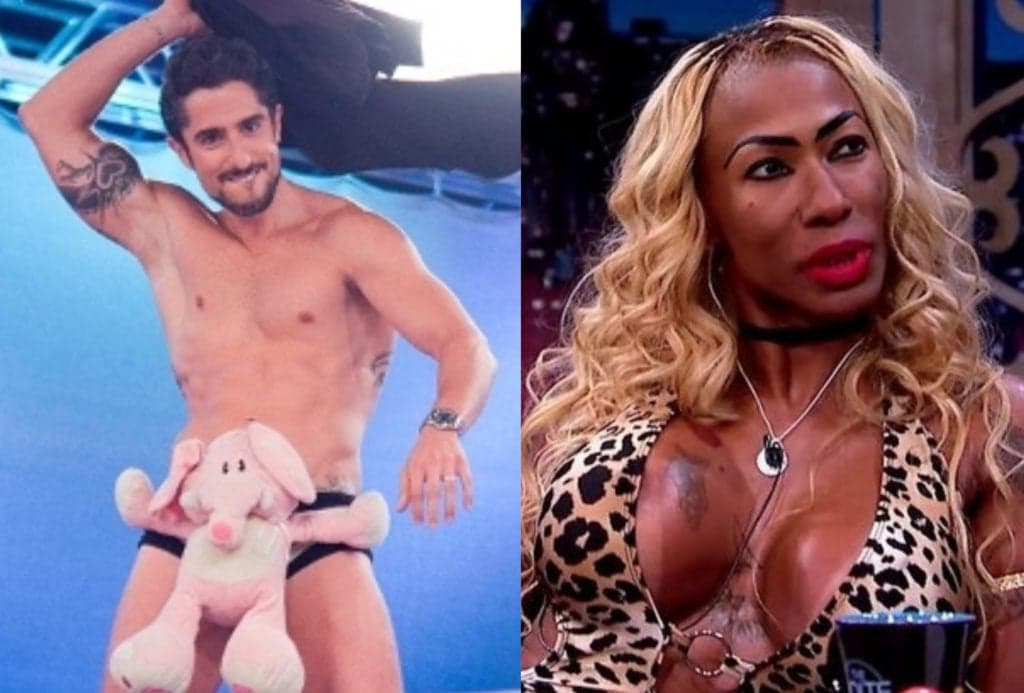 Inês Brasil se soltou bastante no perfil de Marcos Mion