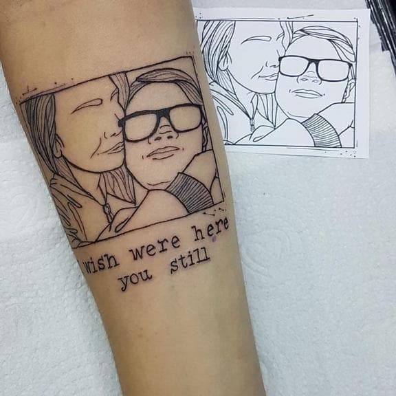 Tatuagem feita por Isabela Tibcherani em seu Instagram (Foto: Reprodução/Instagram) Tatuagem feita por Isabela Tibcherani em seu Instagram (Foto: Reprodução/Instagram)