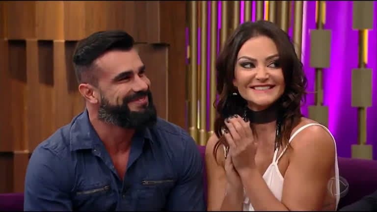 Jorge Sousa e a esposa Laura Keller que venceram juntos o Power Couple Brasil (Reprodução: PlayPlus) Jorge Sousa e a esposa Laura Keller que venceram juntos o Power Couple Brasil (Reprodução: PlayPlus)