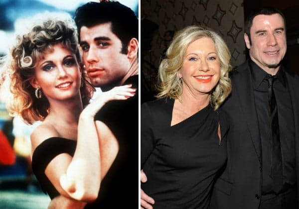 A a triz, Olivia Newton-John e John Travolta (imagem: Reprodução) A a triz, Olivia Newton-John e John Travolta (imagem: Reprodução)
