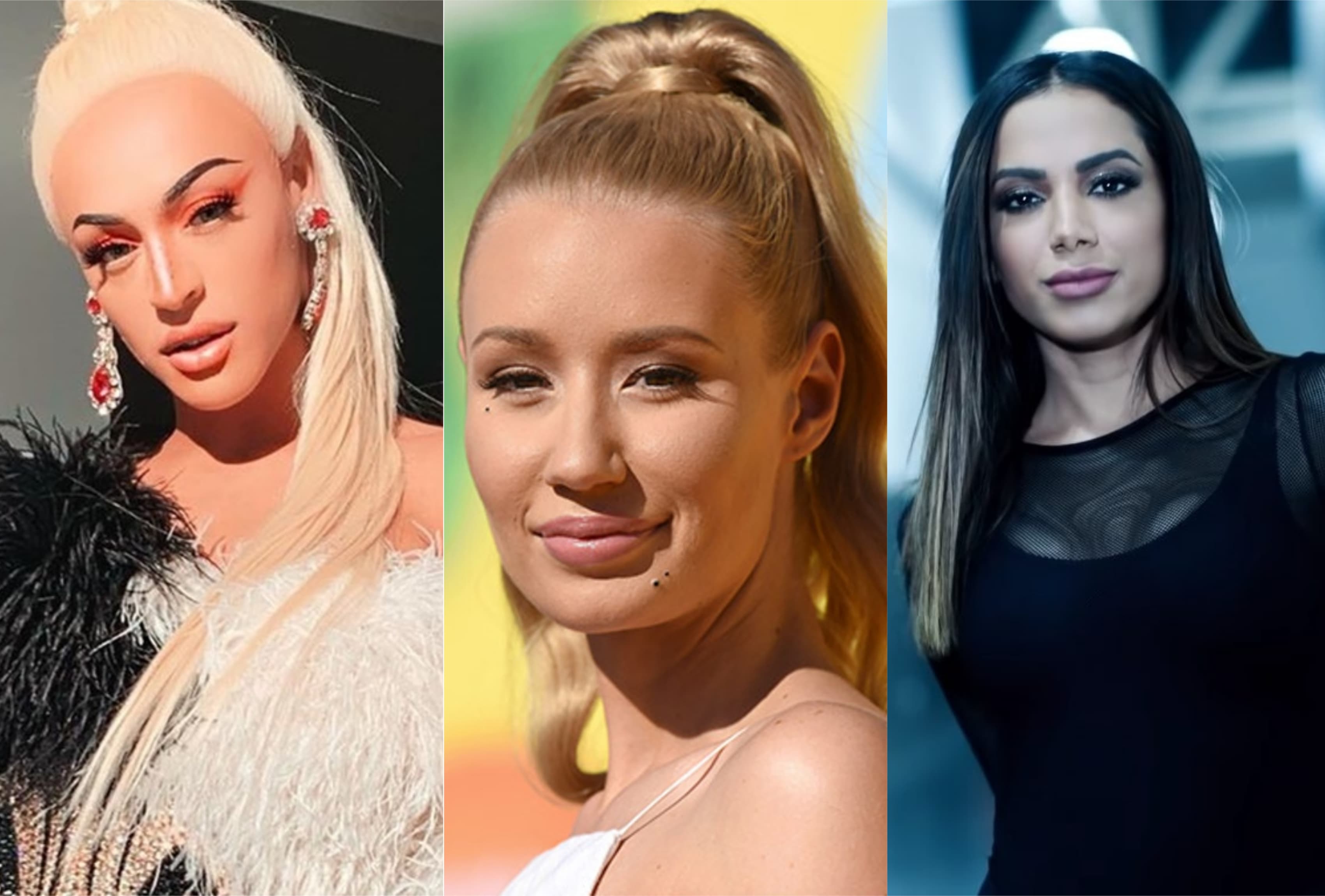 Pabllo Vittar e Iggy Azaela se unem para gravar juntas. Azalea já teve problemas no passado com Anitta, assim como Vittar (Montagem: TV Foco) Pabllo Vittar e Iggy Azaela se unem para gravar juntas. Azalea já teve problemas no passado com Anitta, assim como Vittar (Montagem: TV Foco)