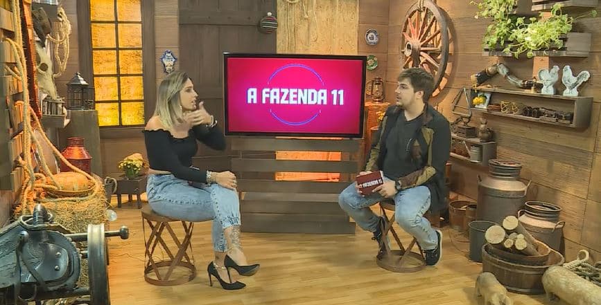 A Fazenda 11: Tati Dias assume manipulação na TV e diz que recebeu ordem para se aproximar de Hariany