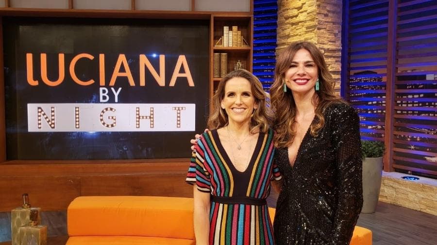 Mariana Ferrão ao lado de Luciana Gimenez Mariana Ferrão ao lado de Luciana Gimenez