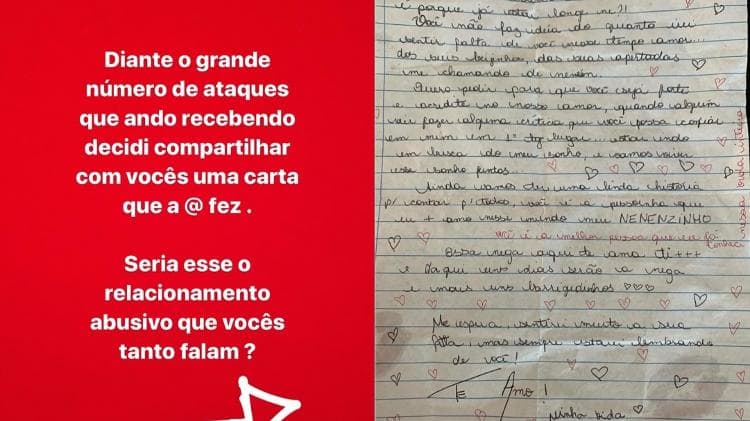 Ex-namorada de Hariany Almeida falou sobre a traição pública que sofreu Ex-namorada de Hariany Almeida falou sobre a traição pública que sofreu