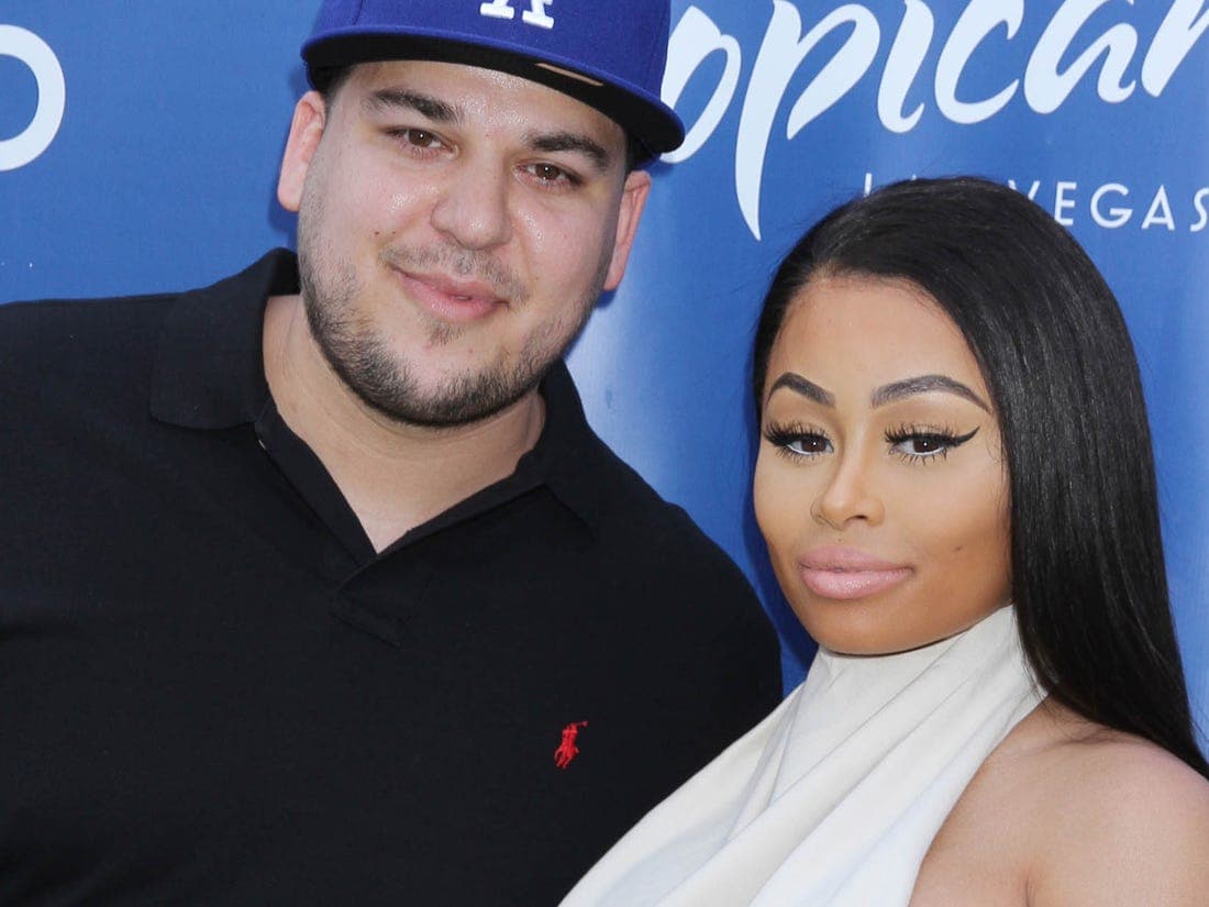 Rob Kardashian e Black Chyna (Foto: Reprodução) Rob Kardashian e Black Chyna (Foto: Reprodução)