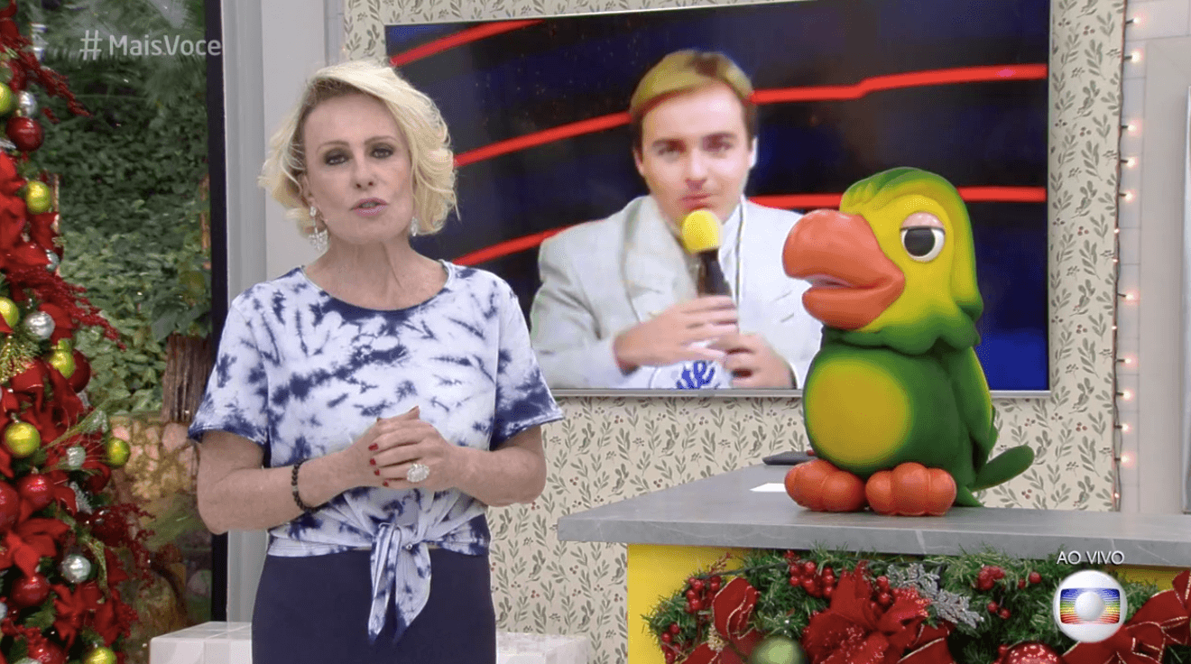Ana Maria Braga, Gugu Liberato, Globo Ana Maria Braga, Gugu Liberato, Globo