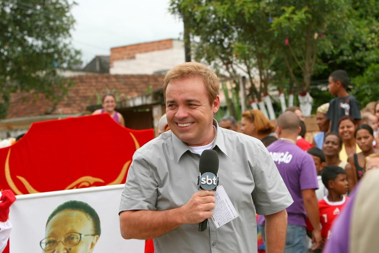 Gugu no SBT (Foto: Reprodução) Gugu no SBT (Foto: Reprodução)