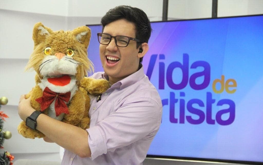 Erlan Bastos no Fofocalizando - Vida de Artistas (Foto:Divulgação) Erlan Bastos no Fofocalizando - Vida de Artistas (Foto:Divulgação)