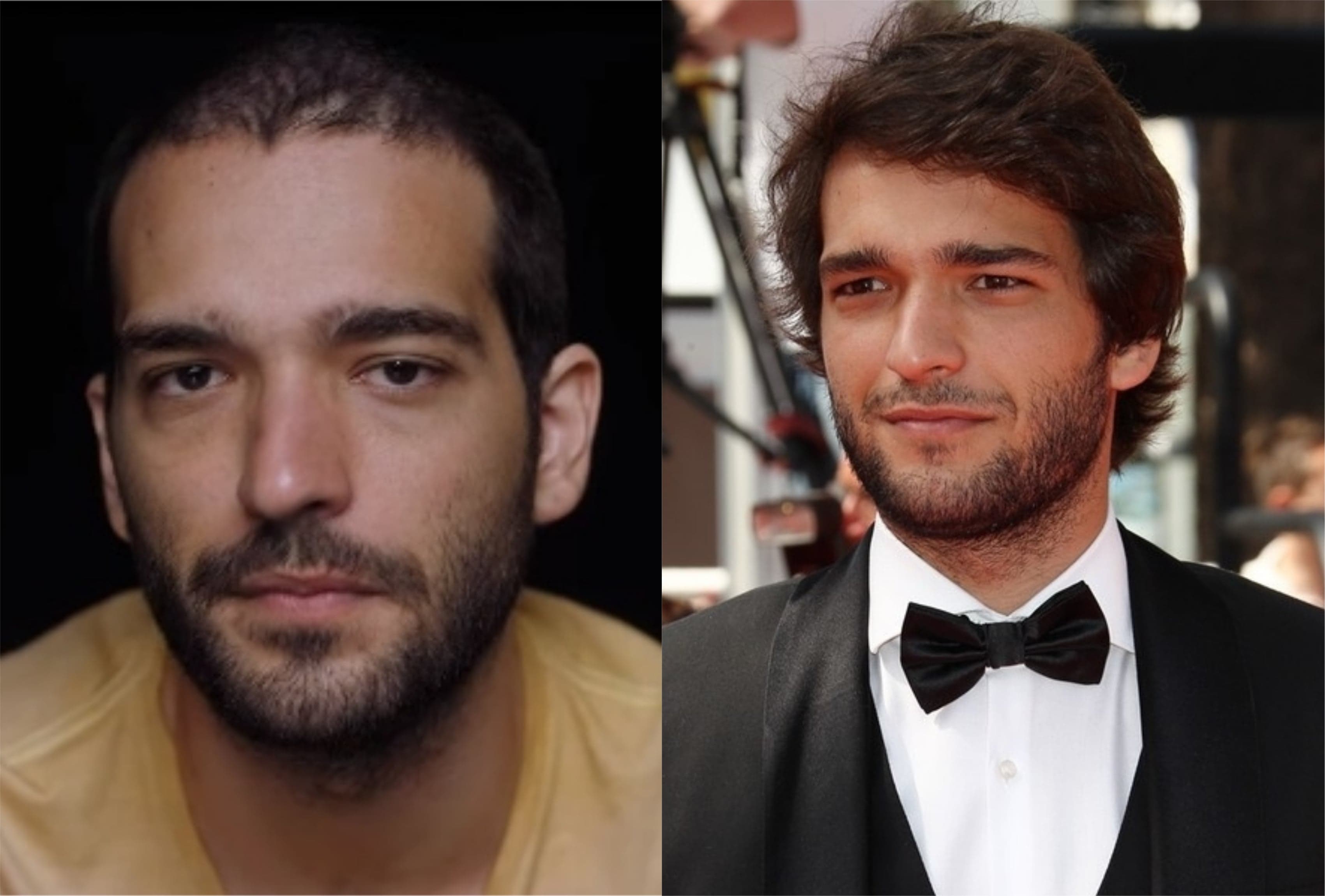 Humberto Carrão vive o dilema do filho roubado em Amor de Mãe da Globo (Montagem: TV Foco) Humberto Carrão vive o dilema do filho roubado em Amor de Mãe da Globo (Montagem: TV Foco)