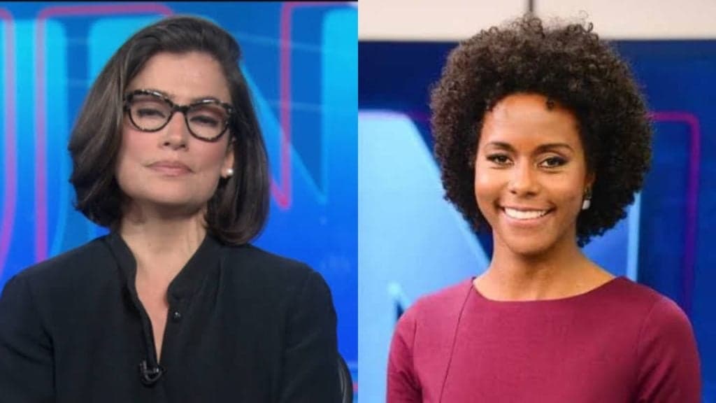 Renata Vasconcellos tem encontro com Maju Coutinho