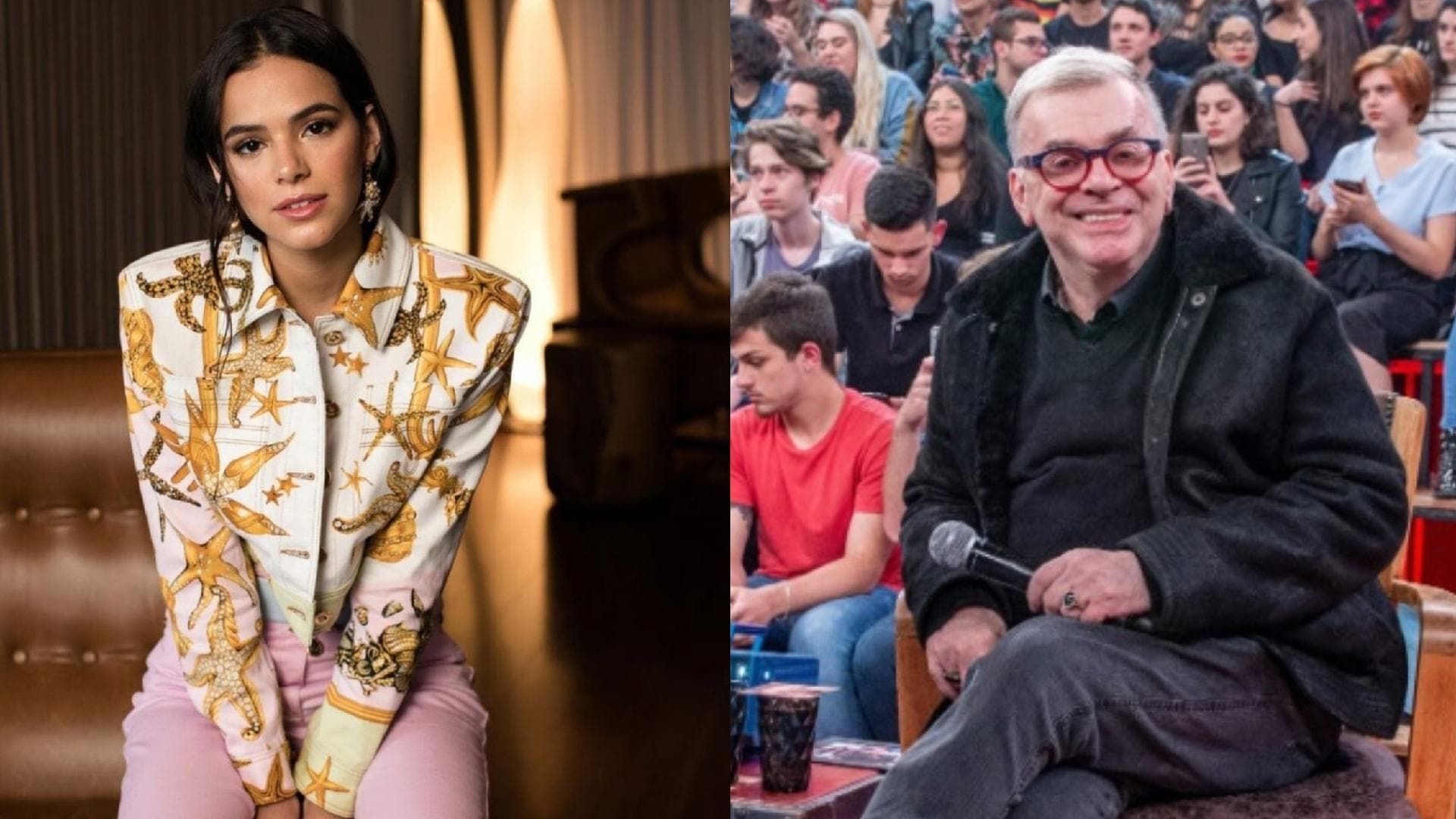 Walcyr Carrasco e Bruna Marquezine tiveram um atrito no passado (Foto: Reprodução) Walcyr Carrasco e Bruna Marquezine tiveram um atrito no passado (Foto: Reprodução)