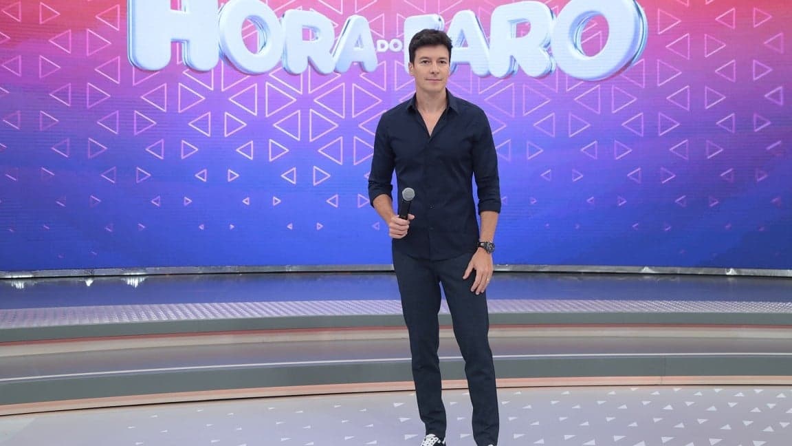 Rodrigo Faro aparecerá ao vivo na Record (Foto: Divulgação) Rodrigo Faro aparecerá ao vivo na Record (Foto: Divulgação)