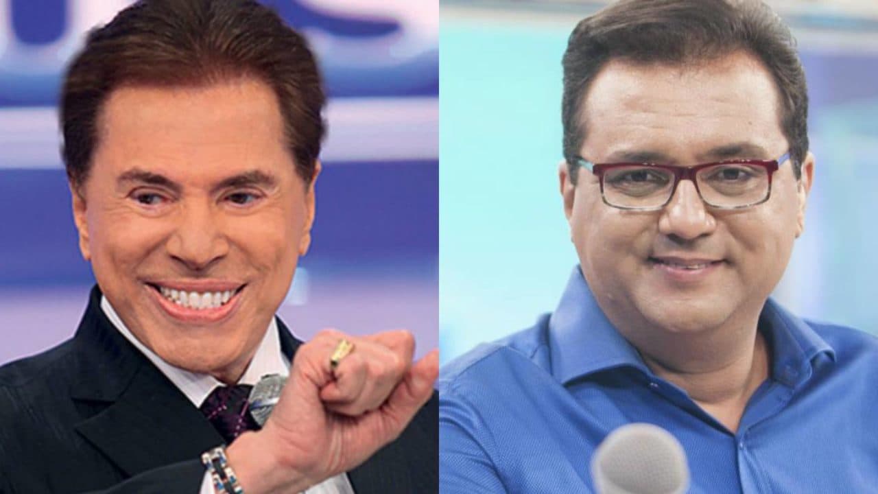 Silvio Santos e Geraldo Luis (Foto: Reprodução) Silvio Santos e Geraldo Luis (Foto: Reprodução)