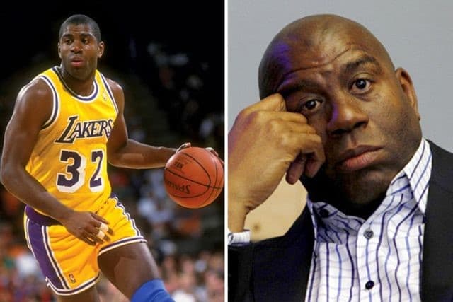 Magic Johnson (Foto: Reprodução) Magic Johnson (Foto: Reprodução)