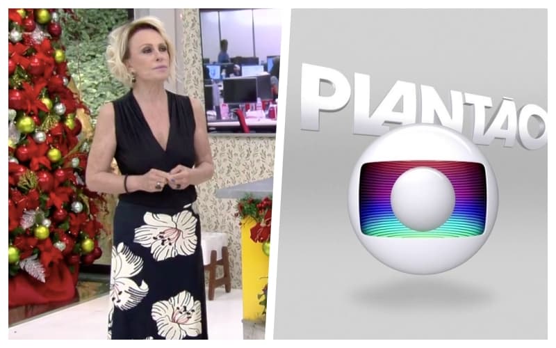 Globo interrompe Ana Maria Braga e entra com plantão para noticiar queda de avião